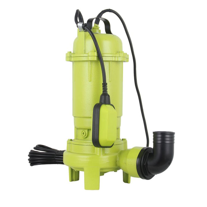 Pompa submersibila pentru apa curata/murdara cu tocator si plutitor MESTERINO TOOLS MT-WQCD10-10-0.75F, 750W, debit maxim 10 m3/h, adancime maxima 5 m, cablu 10 m