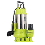 Pompa submersibila pentru apa curata/murdara cu plutitor MESTERINO TOOLS MT-V450-F, 450W, corp INOX, 12 m3/h, adancime maxima 5 m, cablu 10 m