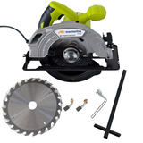 Fierastrau circular electric de mana MESTERINO TOOLS MT-PWT01086-EU, 5600 RPM, 1300 W, disc 185 mm