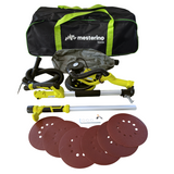 Masina de slefuit pereti tip girafa MESTERINO TOOLS MT-PWT01121-EU, 900 W, 2100 RPM, disc 225 mm, cu sac si aspiratie