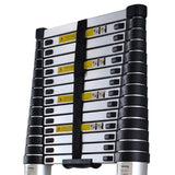 Scara telescopica din aluminiu MESTERINO TOOLS MTJL-101-4.4, 4.4 metri, 15 trepte, greutate maxima suportata 150 kg
