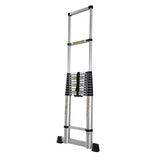 Scara telescopica din aluminiu MESTERINO TOOLS MTJL-101-5.0, 5 metri, 13 trepte, greutate maxima suportata 150 kg