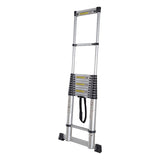 Scara telescopica din aluminiu MESTERINO TOOLS MTJL-101-5.4, 5.4 metri, 14 trepte, greutate maxima suportata 150 kg