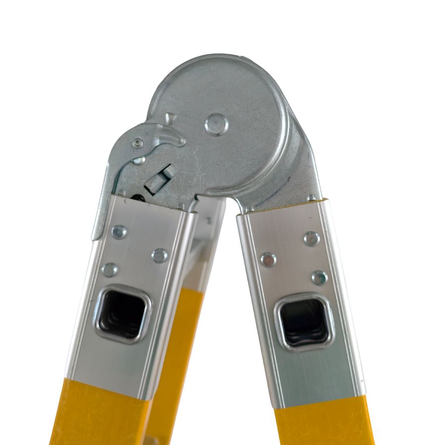 Scara multifunctionala din fibra de sticla MESTERINO TOOLS MTJL-406B, 4x6 trepte, 6.96 metri, greutate maxima suportata 150 kg