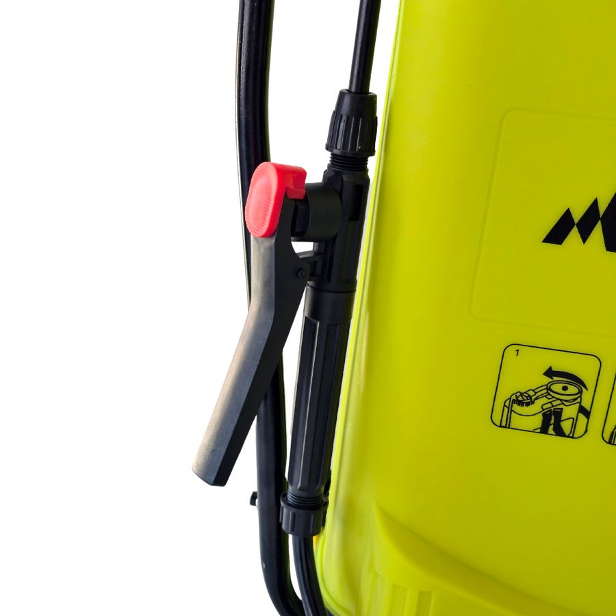 Pompa manuala de stropit MESTERINO TOOLS MT-0584211, capacitate rezervor 16 litri, lungime lance 35 cm