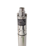 Pompa submersibila cu surub MESTERINO TOOLS MT-3QGD1.8-50-0.55, 550 W, debit maxim 1.8 m3/h, adancime maxima 50 m, cablu 15 m