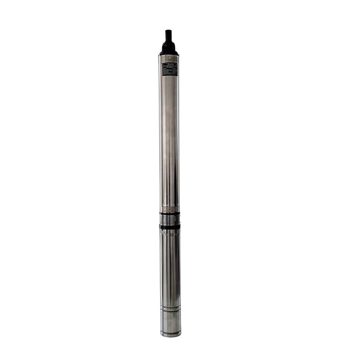 Pompa submersibila pentru apa curata cu 2 turbine si corp INOX MESTERINO TOOLS MT-3.5SDM222-1.1, 1100 W, 3 m3/h, adancime maxima 80 m, cablu 15 m