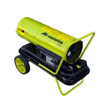 Tun de caldura pe motorina MESTERINO MTRY-50, putere 50 KW, ventilator 230 W, volum aer 720 m3/h, capacitate rezervor combustibil 19 litri