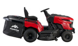 Tractoras pentru tuns gazon/iarba MESTERINO TOOLS MTBJXRM42R-D586, motor LONCIN 586 cmc, putere 17 cai, latime de taiere 1067 mm, 7 nivele taiere, sac colector 250 litri