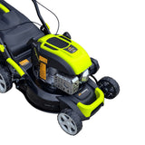 Masina autopropulsata pentru tuns gazon/iarba MESTERINO MTBJXSM41N-149, motor 4T 149 cmc, 3.3 CP, latime taiere 41 cm, 8 nivele taiere, sac colector 50 litri