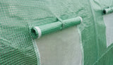 Sera din polietilena pentru gradina MESTERINO MTGH-103, dimensiuni 10x3x2 m, 135 g/m2, structura tevi din otel galvanizat