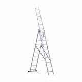 Scara combinata din aluminiu MESTERINO TOOLS MTJL-207-3X10, 6.77 metri, 3x10 trepte, greutate maxima 115 kg