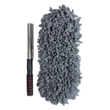 Perie Curatare Praf 40cm Maner Telescopic Cap Interschimbabil Microfibra - detaliu produs