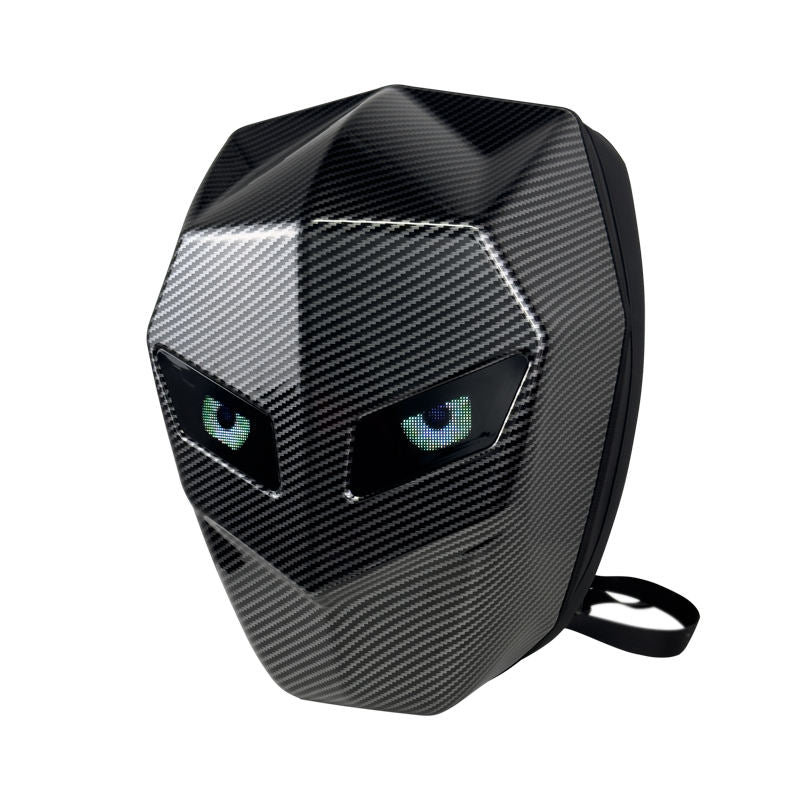 Rucsac moto Led, impermeabil, compartiment laptop 15.6, extensie pentru casca