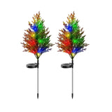 Set 2 x Copac Solar Model Tuia 70 Ramuri 80cm cu LED Multicolor Panou Solar - detaliu produs