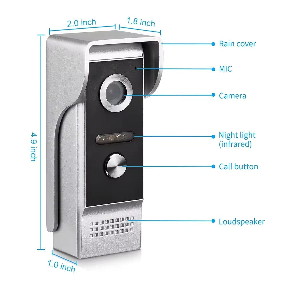 Sistem Video Interfon 4.3