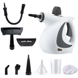 Aparat de Curatat cu Abur, Portabil, 1050W, 350ml, cu set 10 accesorii inclus