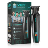 VGR V-930 Trimmer Profesional pentru Par Barbier Lama Ceramica 0.1-2.0mm - detaliu produs
