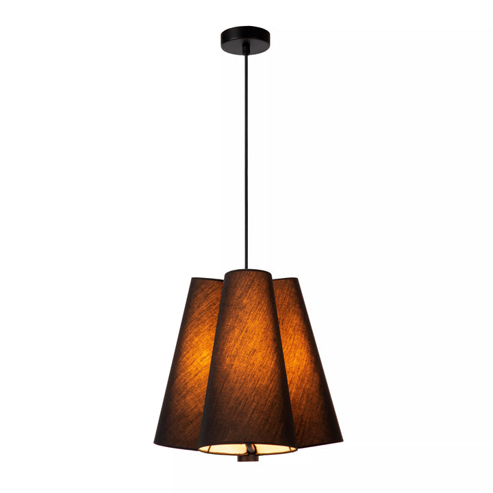 Lustra Moderna Pendul Negru E27 Diametru 34cm Design Contemporan - detaliu produs