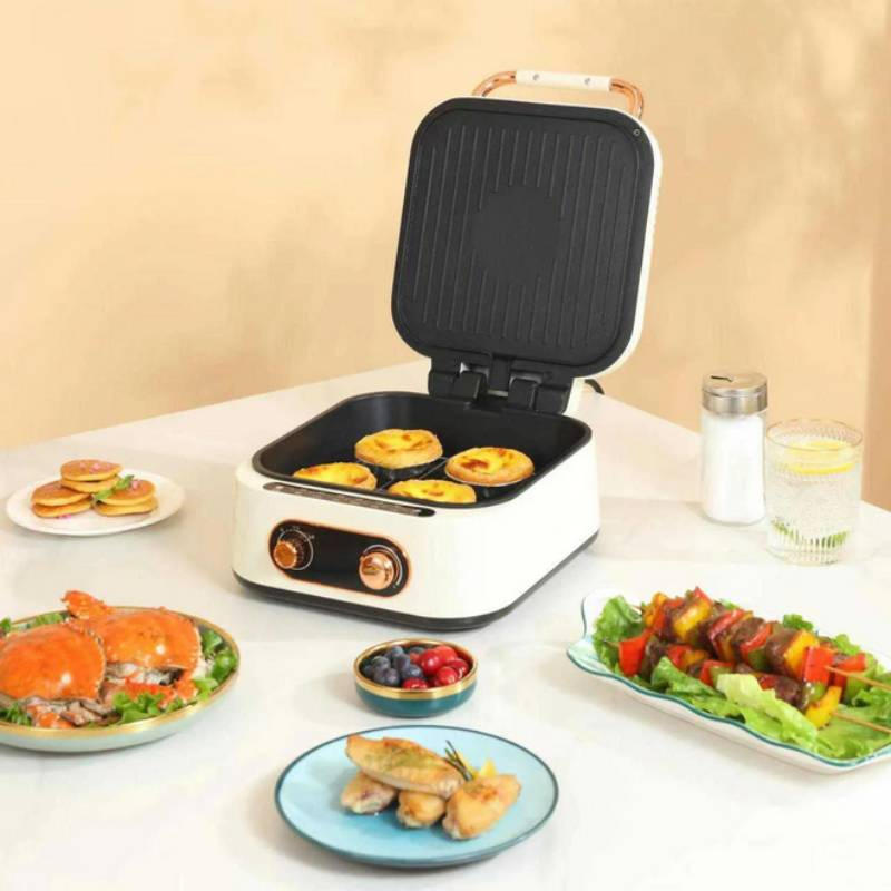 Aparat multifunctional 3 in 1 Hot Pot Grill si Tigaie Dubla, 1600 W