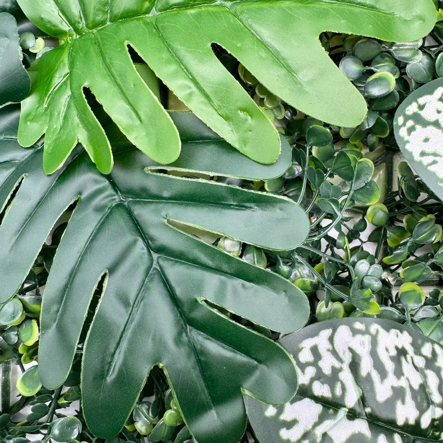 Perete verde artificial, gradini verticale din plante artificiale 60x40cm