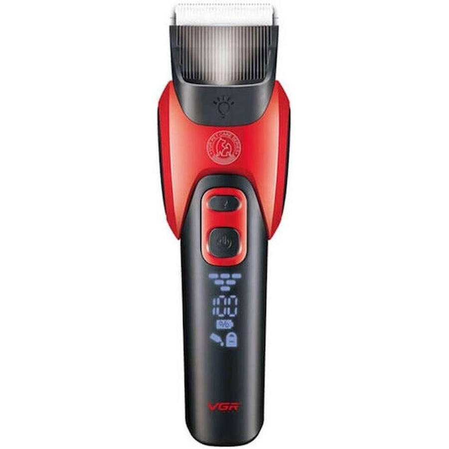 Masina de tuns animale profesionala VGR V-208 cu acumulator si afisaj LED
