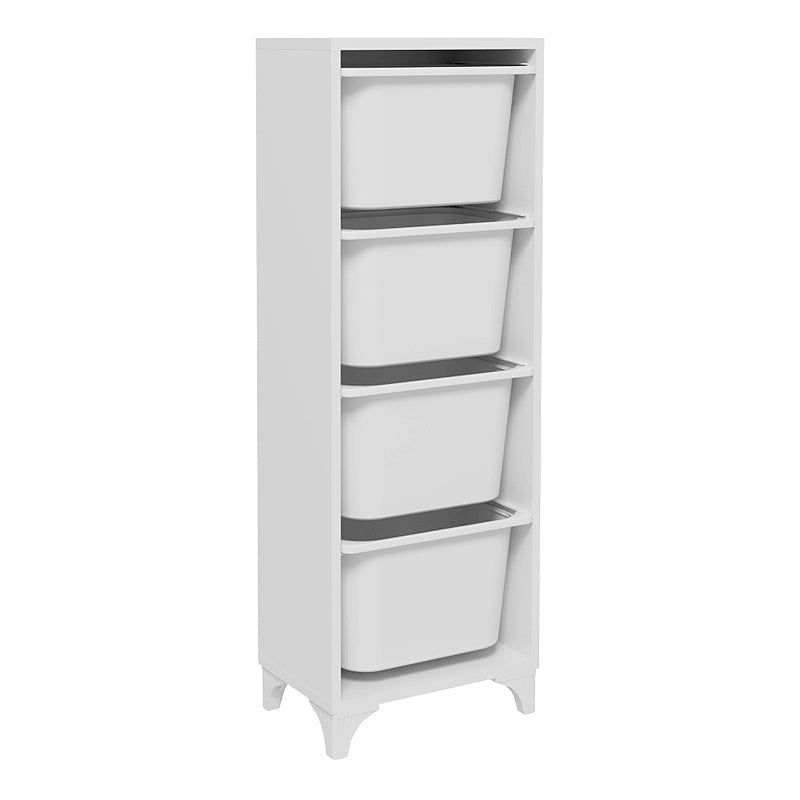 Organizator de depozitare cu 4 cosuri 45.3 x 29.7 x 116.3 cm