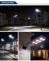 Lampa Solara LED Exterior Gradina Iluminare Automata Waterproof IP65 - detaliu produs