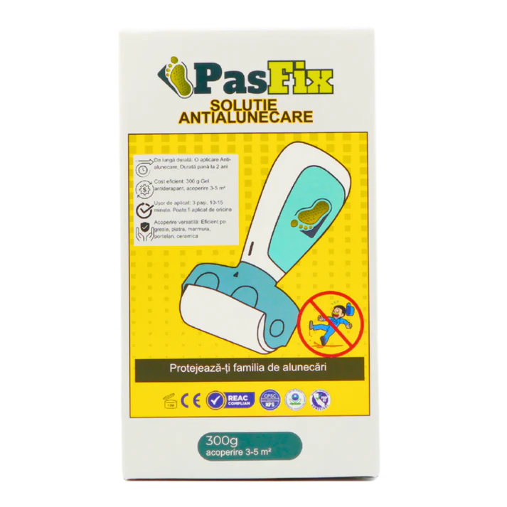 PasFix Solutie Antialunecare 300ml Gresie Piatra Marmura cu Rola Aplicatoare - imagine principala