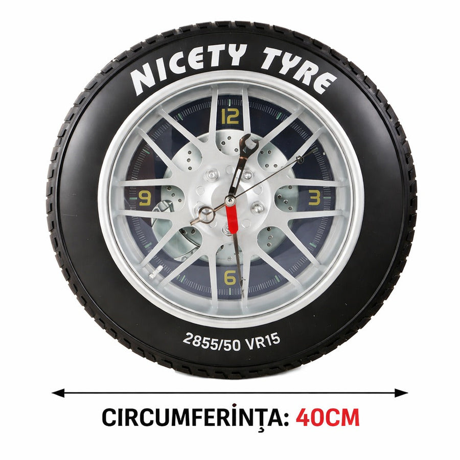 Ceas de perete Anvelopa Tyre Model Clock 2855/50VR15 40 cm
