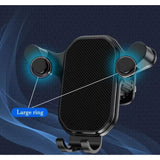 TLBShop Suport Auto Telefon Montare Grila Ventilatie Universal Negru - detaliu produs