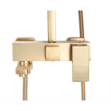 Coloana Dus cu Baterie Monocomanda Auriu Periat 104cm Design Modern - detaliu produs