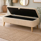 RENA OTTOMAN STORAGE BENCH (WITH STORAGE) - detaliu produs