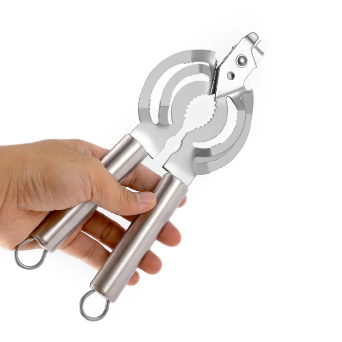 Desfacator multifunctional de borcane si spargator de nuci, inox, 25 x 6 cm