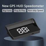 Head-Up Display HUD Auto cu GPS Vitezometru Digital Detectare Automata Universal Parbriz - detaliu produs