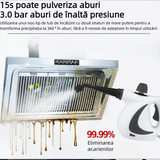 Aparat de Curatat cu Abur, Portabil, 1050W, 350ml, cu set 10 accesorii inclus