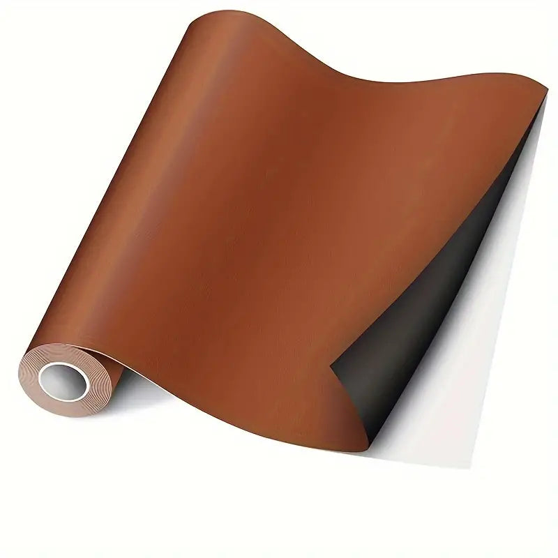 Folie din piele ecologica, autoadeziva, pentru reparatie canapea, scaun, interior autoturism 68 x 300 cm