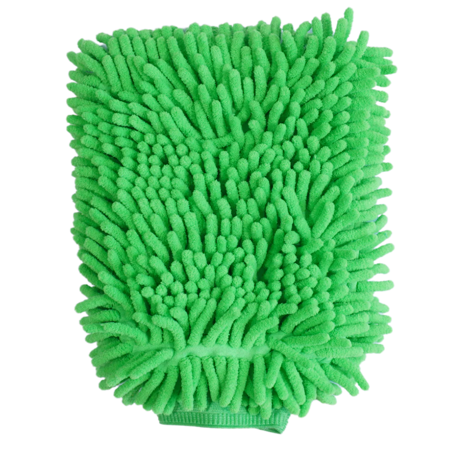 Manusa Spalare Auto Chenille Izolata Interior Microfibra Verde - detaliu produs