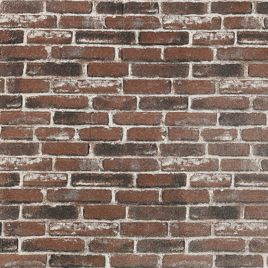 Tapet 3D caramida in relief, maro, auto-adeziv pentru interior, 70 x 77 cm