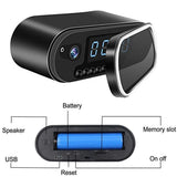 Camera Mini WIFI in Ceas de Birou Full HD Night Vision Inregistrare Audio-Video Activare Miscare - imagine principala