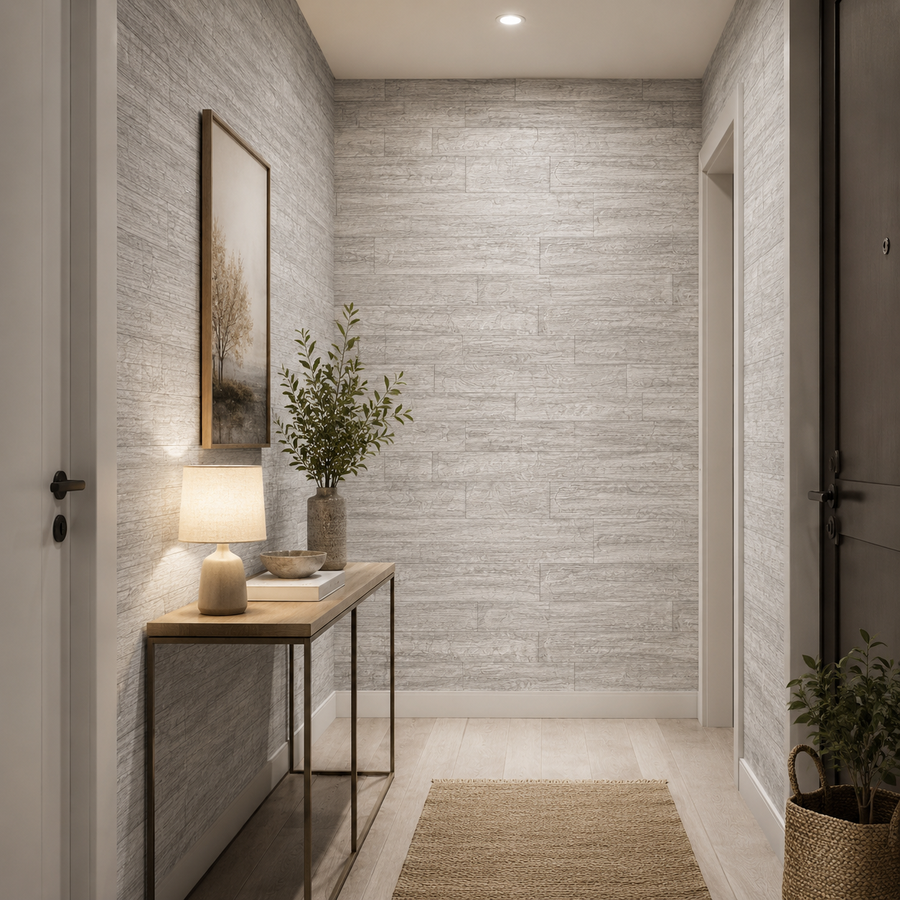 Panou 3D Autoadeziv Caramida Crem Deschis 70x77cm Grosime 5mm - detaliu produs