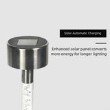 Set 4 Lampi Solare LED Exterior Gradina Iluminare Solara Impermeabil - detaliu produs