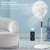 RESIGILAT - Ventilator digital cu telecomanda si timmer 1120 mm, oscilatie 90°, afisaj LED, 16 inch