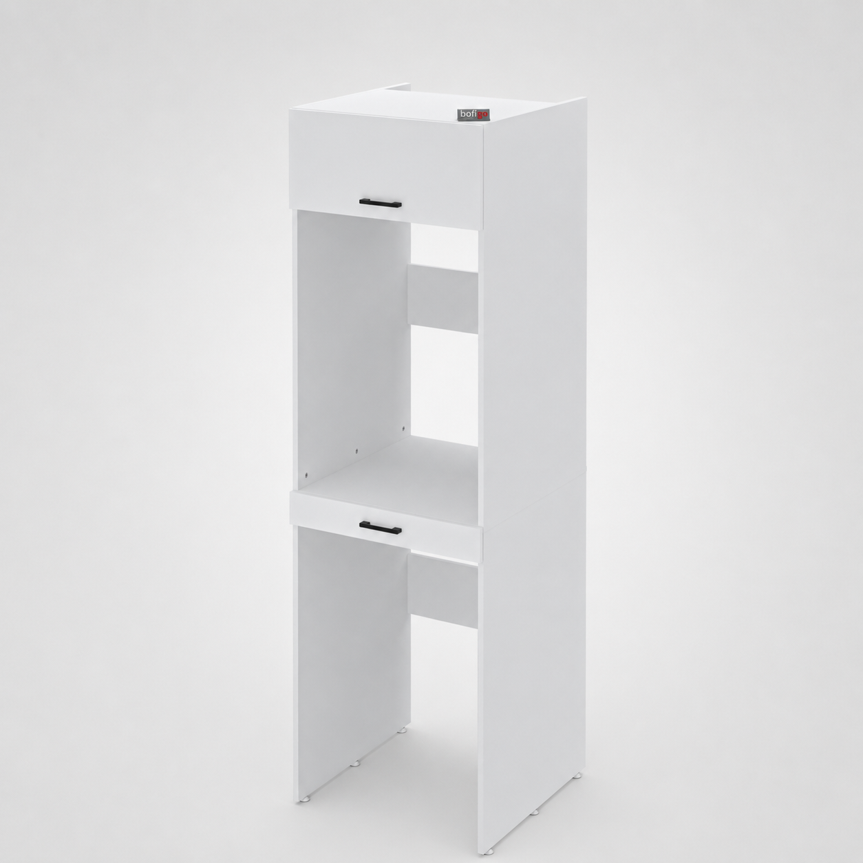 Dulap pentru masina de spalat si uscator, cu rafturi, 67 x 68,8 x 215,4 cm