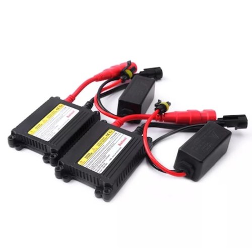 Set 2 becuri Xenon, H7 - 6000K, HID, Balast Slim Premium, Alb-Rece, 12V, 35W