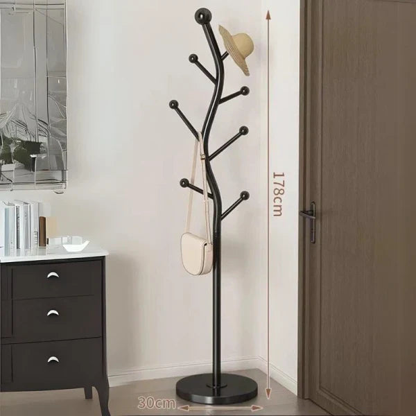 Cuier pentru haine in forma de S, 7 carlige, otel carbon, 178 x 30 cm