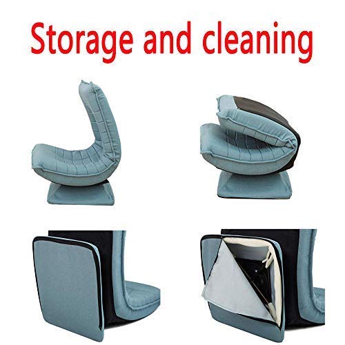 RESIGILAT - Fotoliu semiluna, rotativ, cu spatar reglabil, Lazy Moon Chair