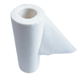 Rola Lavete de Curatare 80 buc Alb Material Netesut Absorbant - imagine principala