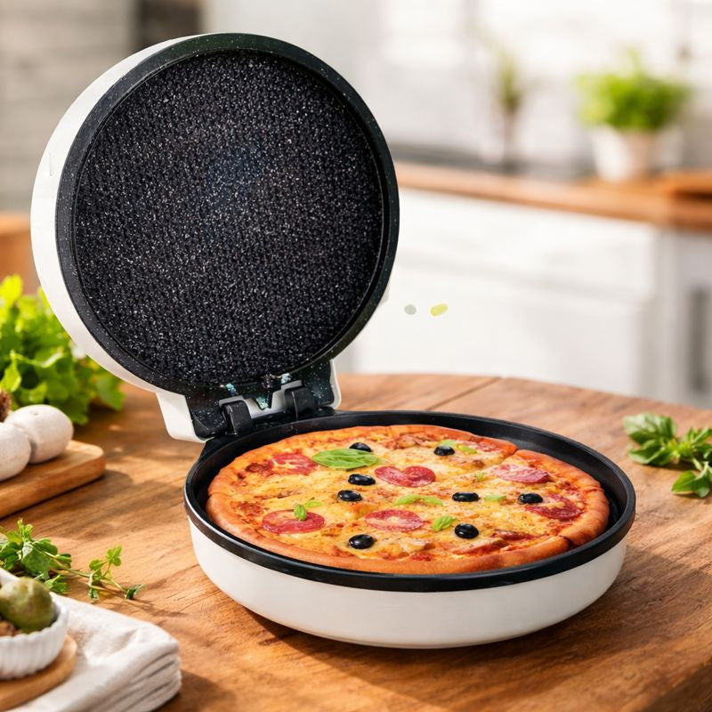 Aparat pentru preparat Pizza, 1600 W,  diametru 30 cm, alb