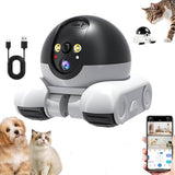 Camera Video pentru Animale de Companie 4G Dual Lens 1080p Control Aplicatie 5200mAh - detaliu produs